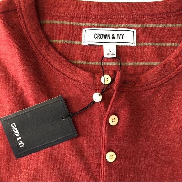 Crown & Ivy Red long Sleeve Knit Top - Picture 2 of 5